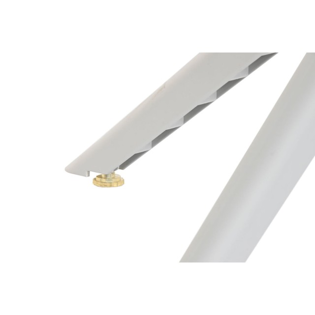 Dining Table Home ESPRIT Grey Metal polypropylene 80 x 80 x 75 cm