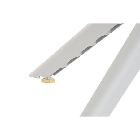 Esstisch Home ESPRIT Grau Metall Polypropylen 80 x 80 x 75 cm