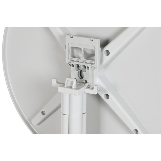 Esstisch Home ESPRIT Grau Metall Polypropylen 80 x 80 x 75 cm