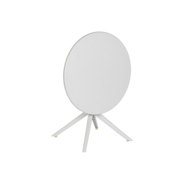 Table de Salle à Manger Home ESPRIT Gris Métal polypropylène 80 x 8