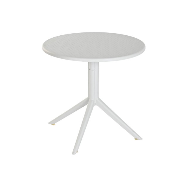 Table de Salle à Manger Home ESPRIT Gris Métal polypropylène 80 x 8