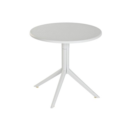 Mesa de Comedor Home ESPRIT Gris Metal Polipropileno 80 x 80 x 75 cm