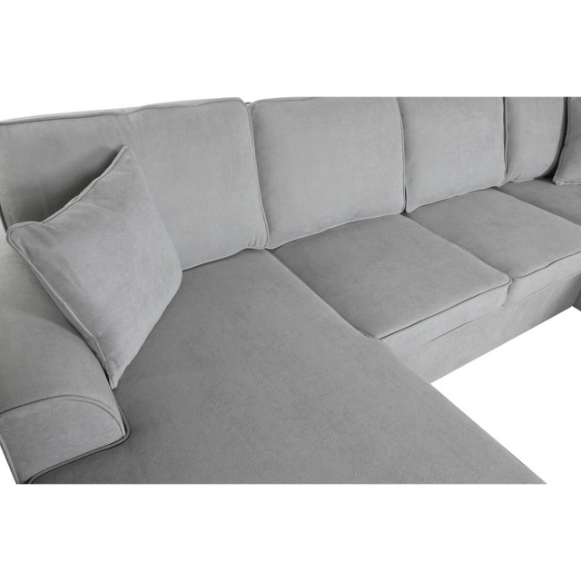 Schlafsofa Home ESPRIT Grau Moderne 298 x 154 x 92 cm
