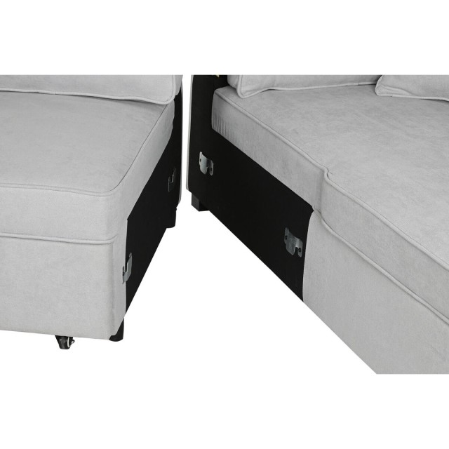 Schlafsofa Home ESPRIT Grau Moderne 298 x 154 x 92 cm