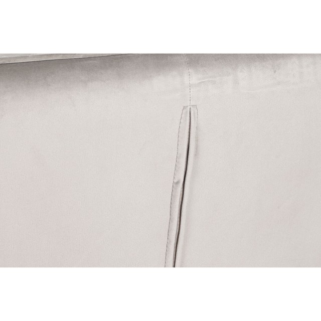 Poltrona Home ESPRIT Grigio Crema Dorato Argentato Poliestere Metallo