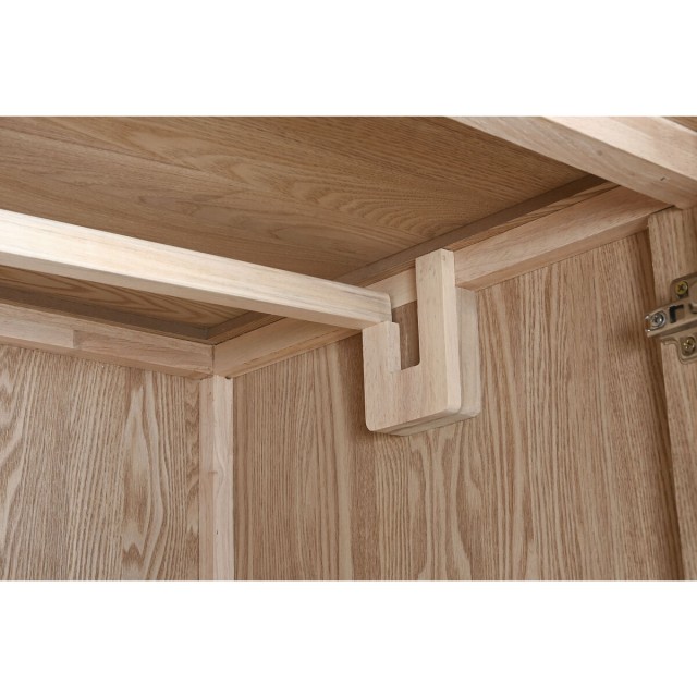 Cupboard Home ESPRIT Natural Fir MDF Wood 78 x 55 x 180 cm