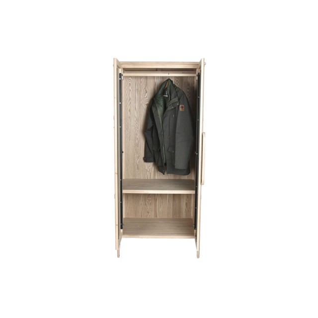 Cupboard Home ESPRIT Natural Fir MDF Wood 78 x 55 x 180 cm