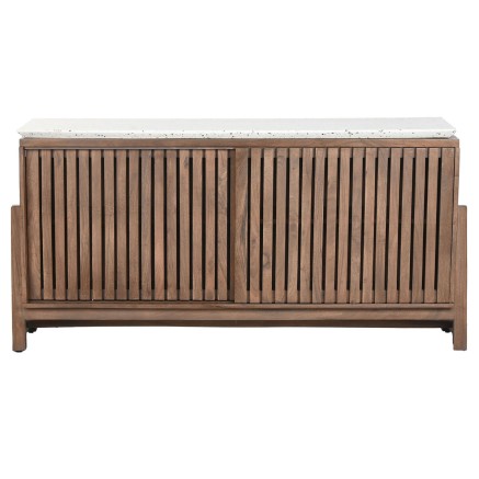 Buffet Home ESPRIT Acacia Terrazzo 146 x 46 x 82 cm 2