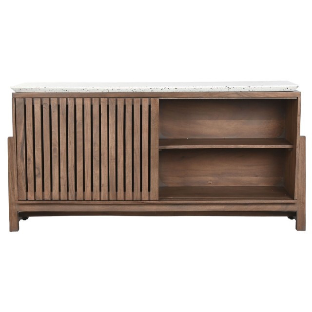 Sideboard Home ESPRIT Acacia Terrazo 146 x 46 x 82 cm