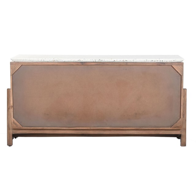 Anrichte Home ESPRIT Akazienholz Terrazzo 146 x 46 x 82 cm