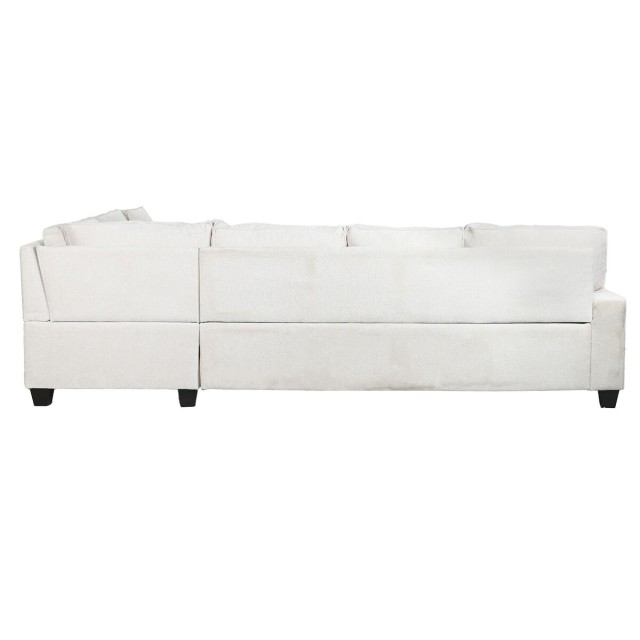 Schlafsofa Home ESPRIT Beige Moderne 285 x 260 x 90 cm