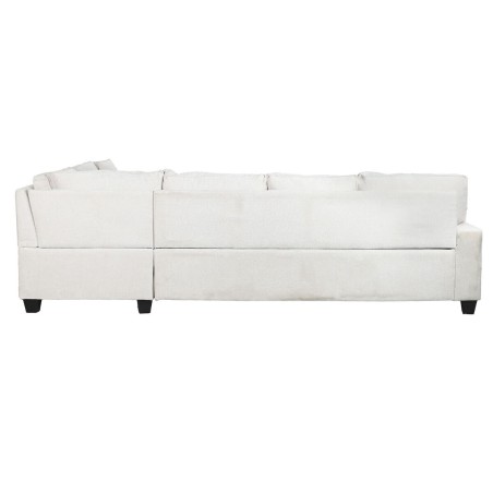 Canapé Convertible Home ESPRIT Beige Moderne 285 x 260 x 90 cm