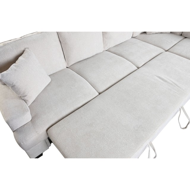 Schlafsofa Home ESPRIT Beige Moderne 285 x 260 x 90 cm