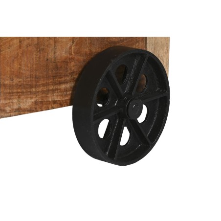 Meuble bar Home ESPRIT Noir Naturel 145 x 53 x 100 cm