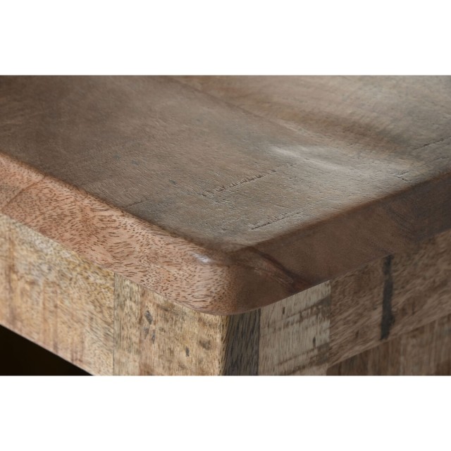 Mobile bar Home ESPRIT Nero Naturale 145 x 53 x 100 cm