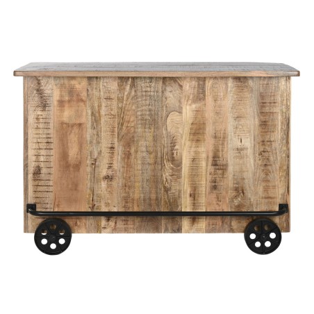 Mobile bar Home ESPRIT Nero Naturale 145 x 53 x 100 cm