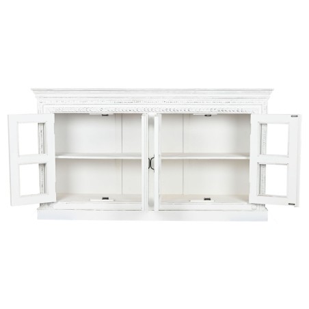 Credenza Home ESPRIT Bianco Cristallo Legno di mango 180 x 40 x 100 cm