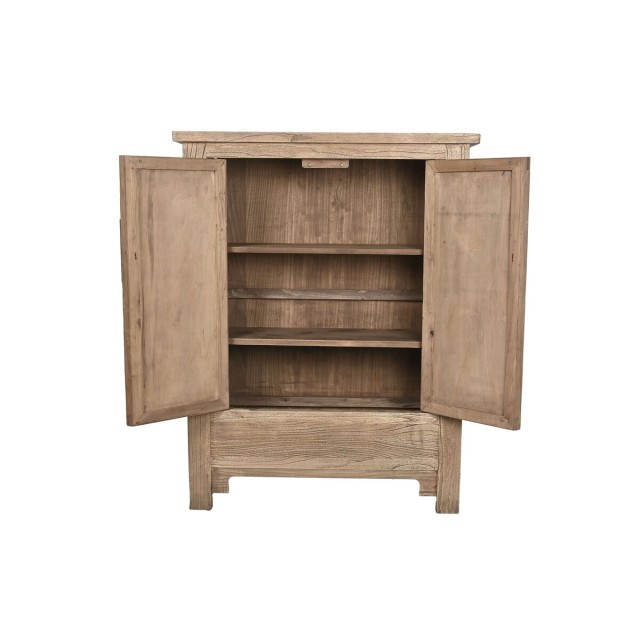 Schrank Home ESPRIT natürlich Ulmenholz 102 x 40 x 132 cm