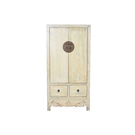 Cupboard Home ESPRIT Bicoloured Metal Fir 88 x 52 x 180 cm 2