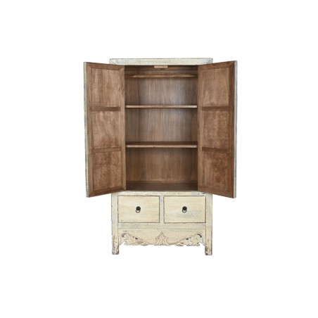 Armario Home ESPRIT Bicolor Metal Abeto 88 x 52 x 180 cm