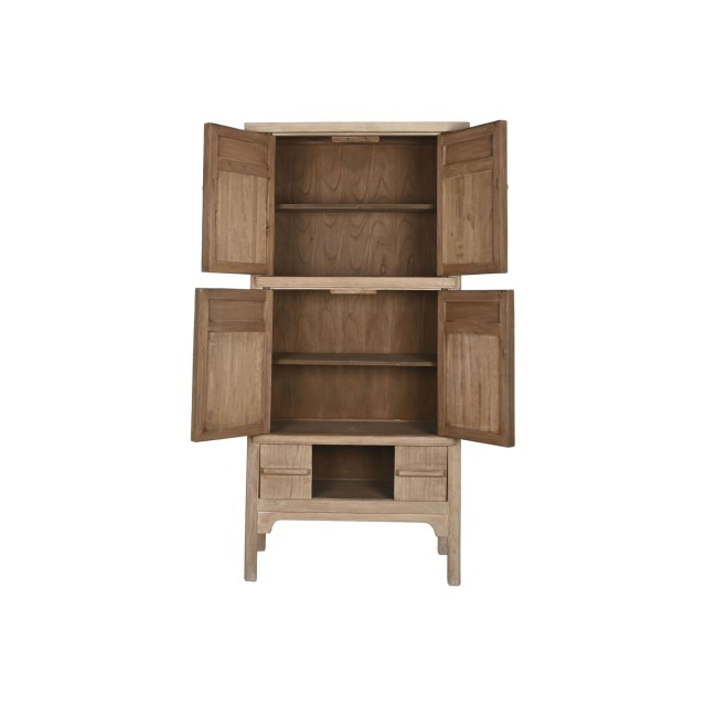 Armadio Home ESPRIT Naturale Legno di olmo 92 x 42 x 189 cm