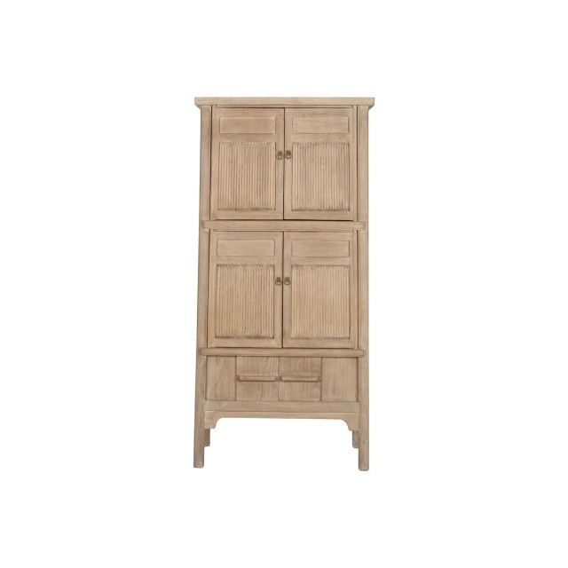 Schrank Home ESPRIT natürlich Ulmenholz 92 x 42 x 189 cm