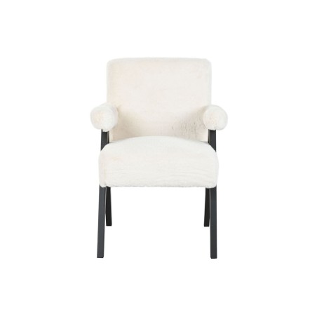 Butaca Home ESPRIT Blanco Madera 54 x 64 x 86 cm