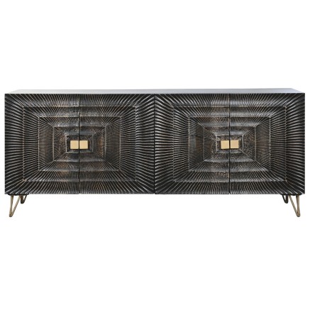 Sideboard Home ESPRIT Metal Mango wood 177 x 45 x 75 cm 2