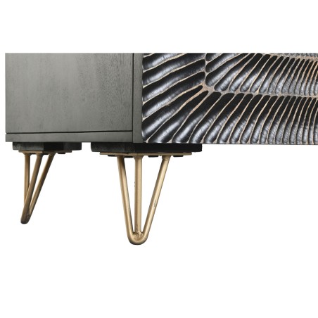 Sideboard Home ESPRIT Metal Mango wood 177 x 45 x 75 cm