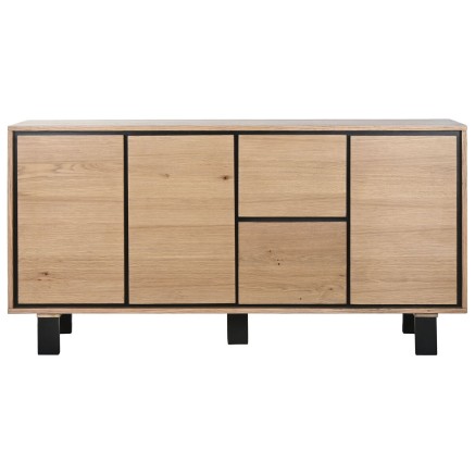 Anrichte Home ESPRIT Metall Holz MDF 160 x 38 x 80 cm 2