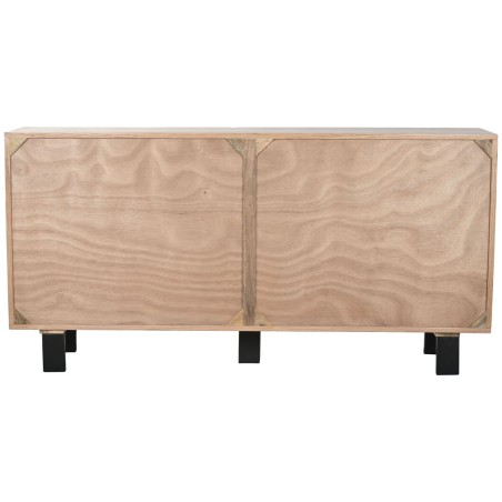 Aparador Home ESPRIT Metal Madera MDF 160 x 38 x 80 cm