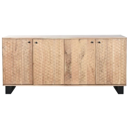 Buffet Home ESPRIT Métal Acacia 170 x 40 x 80 cm 2