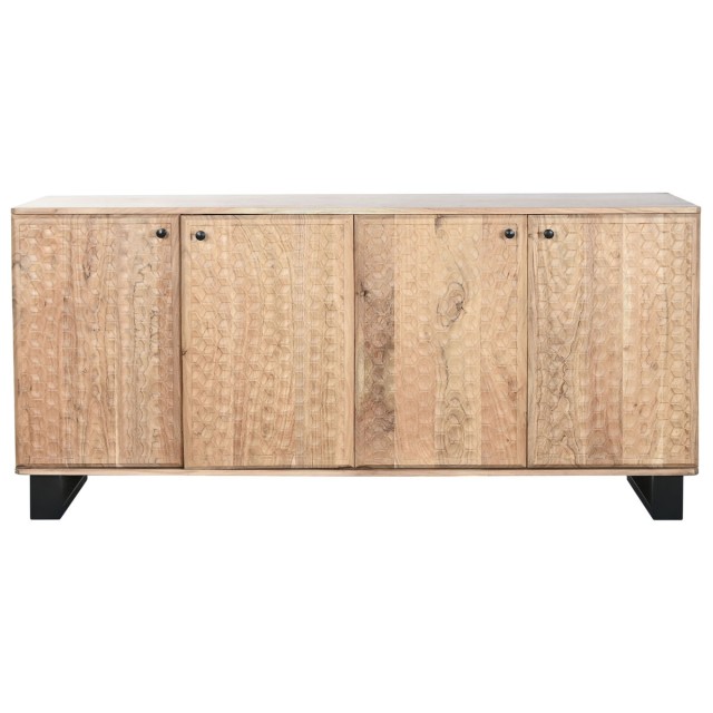 Anrichte Home ESPRIT Metall Akazienholz 170 x 40 x 80 cm
