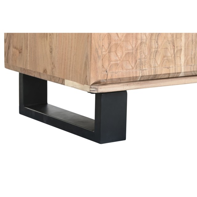 Aparador Home ESPRIT Metal Acacia 170 x 40 x 80 cm