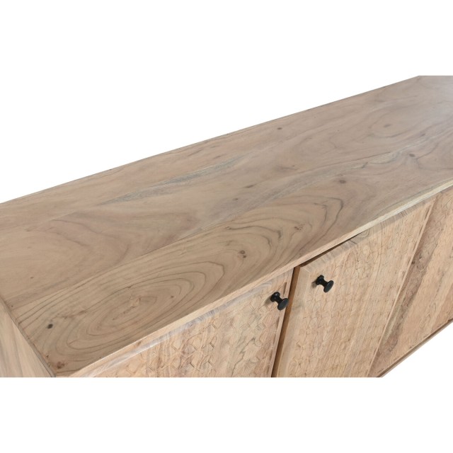 Aparador Home ESPRIT Metal Acacia 170 x 40 x 80 cm