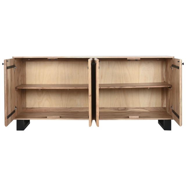 Credenza Home ESPRIT Metallo Acacia 170 x 40 x 80 cm