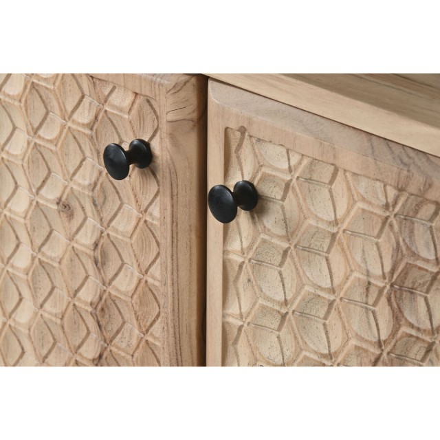 Anrichte Home ESPRIT Metall Akazienholz 88 x 40 x 80 cm