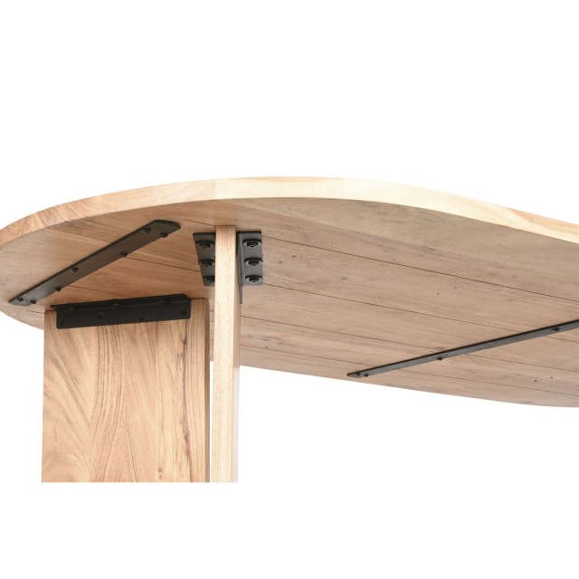 Table de Salle à Manger Home ESPRIT Bois d'acacia 200 x 90 x 76 cm