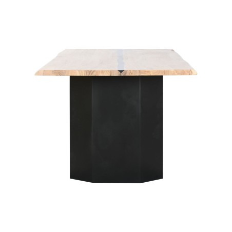 Dining Table Home ESPRIT Metal Acacia 200 x 100 x 76 cm