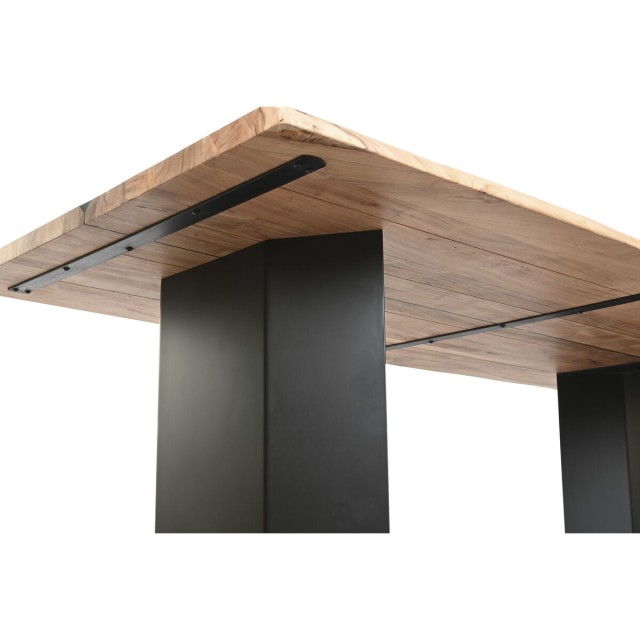 Table de Salle à Manger Home ESPRIT Métal Bois d'acacia 200 x 100 x