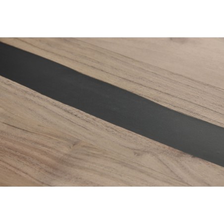 Tavolo da Pranzo Home ESPRIT Metallo Legno di acacia 200 x 100 x 76 cm