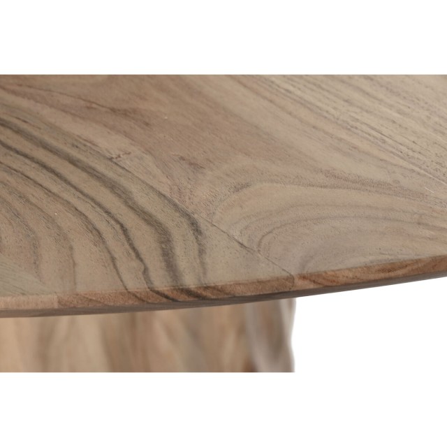 Tavolo da Pranzo Home ESPRIT Metallo Acacia 130 x 130 x 76 cm