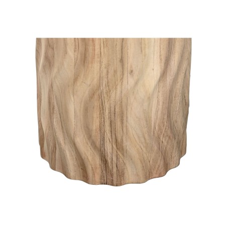 Dining Table Home ESPRIT Metal Acacia 130 x 130 x 76 cm