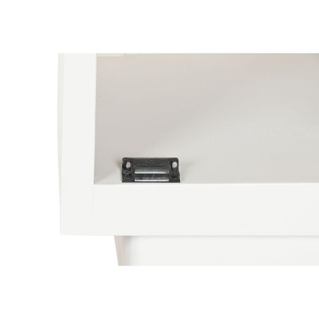 Nachttisch Home ESPRIT Weiß natürlich 40 x 35 x 50 cm