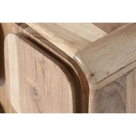 Comodino Home ESPRIT Naturale 40 x 40 x 50 cm