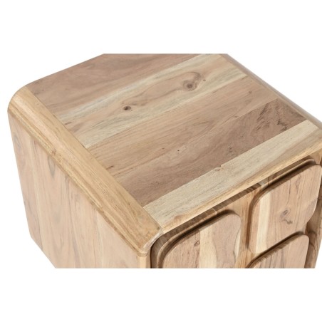 Table de Nuit Home ESPRIT Naturel 40 x 40 x 50 cm