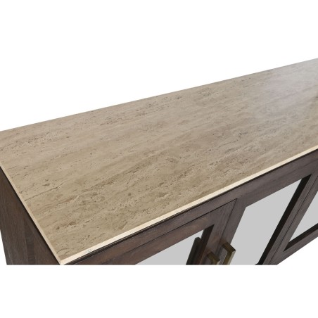 Credenza Home ESPRIT Marmo Legno di mango 180 x 40 x 85 cm