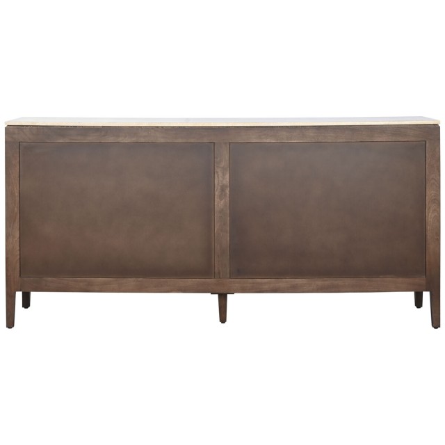 Credenza Home ESPRIT Marmo Legno di mango 180 x 40 x 85 cm
