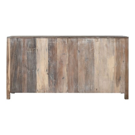 Buffet Home ESPRIT Blanc Marron Bois Recyclé 170 x 40 x 90 cm 2