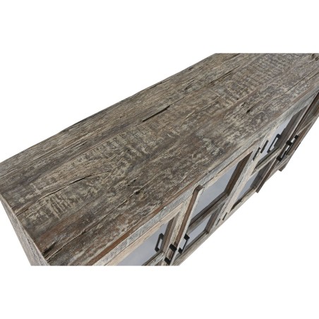 Aparador Home ESPRIT Blanco Marrón Madera Reciclada 170 x 40 x 90 cm